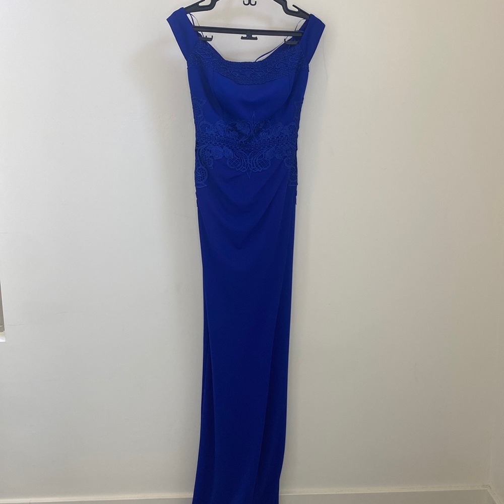 Lipsy Embroidered Lace Maxi Dress
